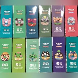 Donut Series Bricks (Like Lego)